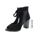 thumbnail image 5 of Sandalias con lazo Tacón medio Tacón grueso Zapatos de malla para mujer Zapatos de boca de pescado versátiles a la moda Wmkox8yii  nm1007, 5 of 7