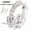 White, variant on G9000 Gaming Headset Compatible for PS5/PS4/Xbox One/Switch/PC with Noise Cancelling Mic, Surround Sound Headphones, Soft Memory Earmuffs & LED - Plug & Play Computer Game Headphones