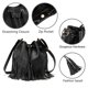 thumbnail image 5 of Bolso tipo bombonera Gladdon Leather Black para mujer, 5 of 7