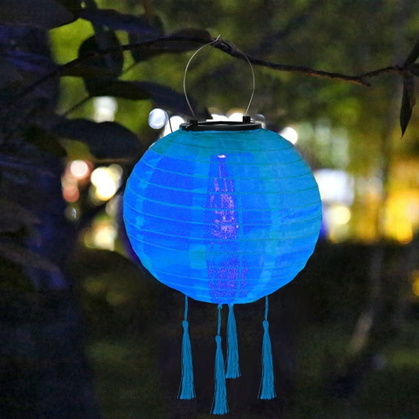 Linterna LED china para exteriores lámpara Solar colgante de nailon impermeable
