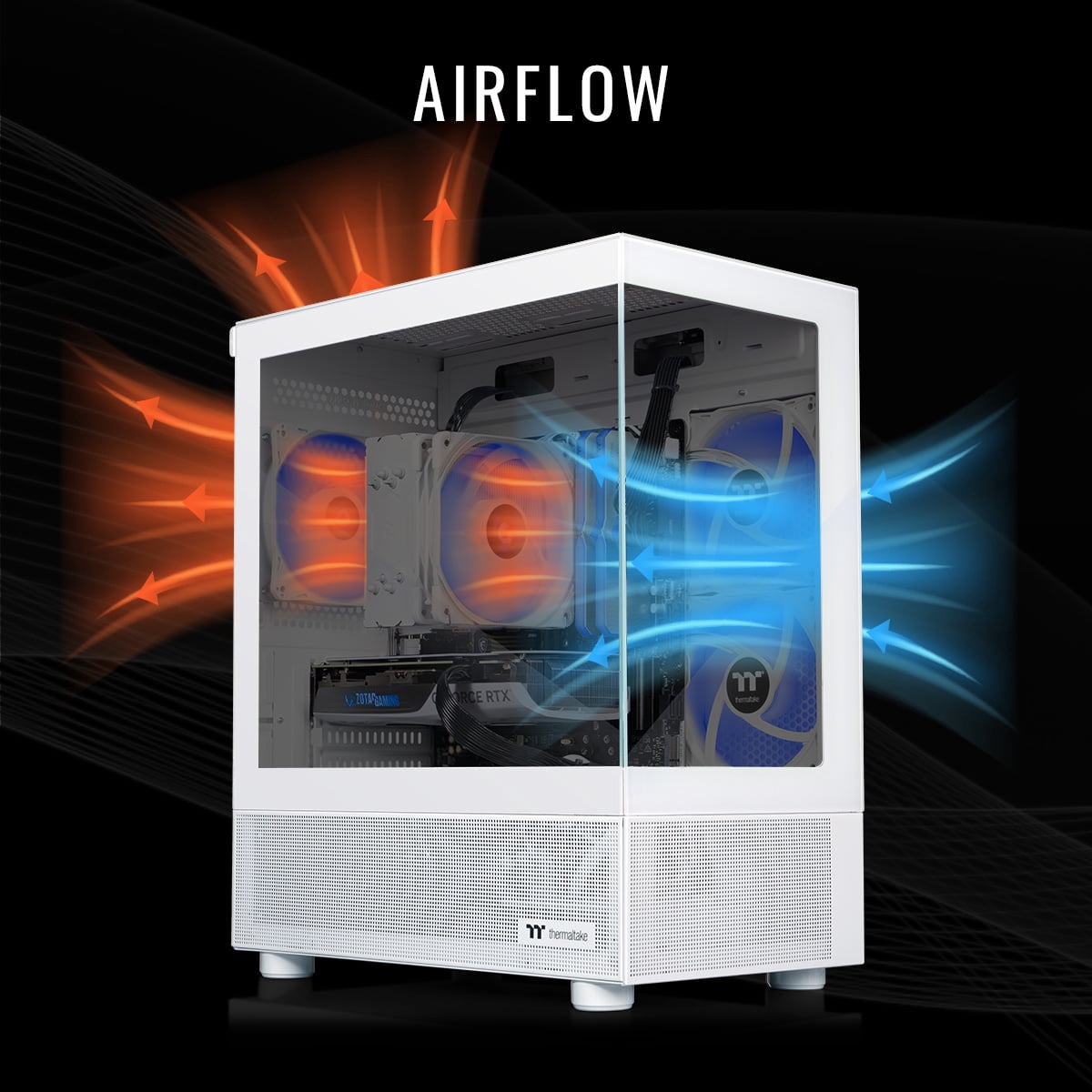 Thermaltake Gaming Desktop PC NE i1460TGS-V170S Intel Core i7-14700F 32GB DDR5 1TB SSD GeForce RTX 5060 Ti