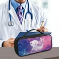 thumbnail image 5 of Jiueut Galaxy Axolotl Stethoscope Storage Bag Nurse Pouch With Stethoscope Holder Stethoscope Bag for Nurses Stethoscope Case Kit for Doctor Stethoscope Case, 5 of 7