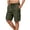 Army Green, variant on Sheghy Cargo Shorts for Men 100%Cotton Men Casual Fashion Solid Color Pocket Drawstring Elastic Waistband Cargo Shorts