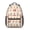 Fireman and Hose-1, variant on Fireman and Dalmatian Grey Pattern Backpack for School, Cute School Bag with Adjustable Shoulder Straps and Padded Back, 15.3"x11"x6.7"