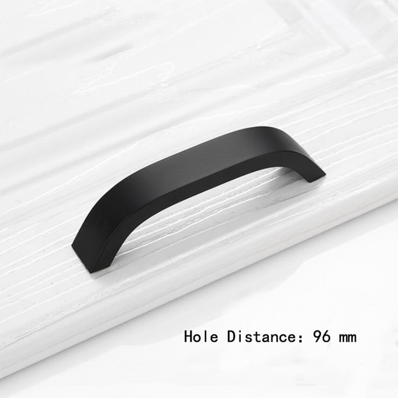Door Drawer Kitchen Cabinet Bookcase Aluminum Alloy Handle Pulls