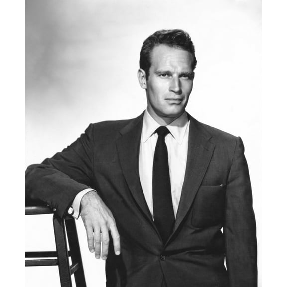 Charlton Heston Paramount Pictures 1955 Photo Print (8 x 10)