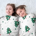 thumbnail image 5 of White Christmas Tree Pattern Round Blanket,Comfortable Soft Flannel Throw Blanket,All Season,Warm Lightweight Blankets for Sofa Bed Couch Living Room Chair 47"x47", 5 of 5