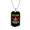 Military Chain (Gold), variant on Bitcoin Blood Runs Through My Veins Crypto Dog Tag Necklace Stainless Steel 24" Chain Silver Tone or Gold Tone