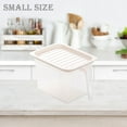 thumbnail image 1 of Boovnll Rangement Maison, Boîte de Rangement Réfrigérateur Transparente, avec Couvercle Empilable, Rangement et Organisation, 1 of 2