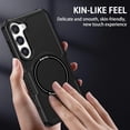 thumbnail image 5 of Magnetic Phone Case for Samsung Galaxy S23 Compatible for Magsafe, Military-Grade Shockproof Protective Case with Built-in Magnet Circle for Samsung Galaxy S23, MS Black, 5 of 9