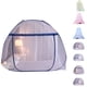thumbnail image 3 of Mosquitera plegable de tres puertas yurta mongol, cúpula, mosquitera, techo colgante, dormitorio, cama doble, dosel Scienceny JJ65377-03B, 3 of 6
