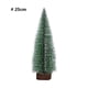 thumbnail image 1 of 15uds. Árbol de Navidad de cedro blanco, cepillo para botellas reutilizable, árboles, decoración del hogar (25 cm), 1 of 4