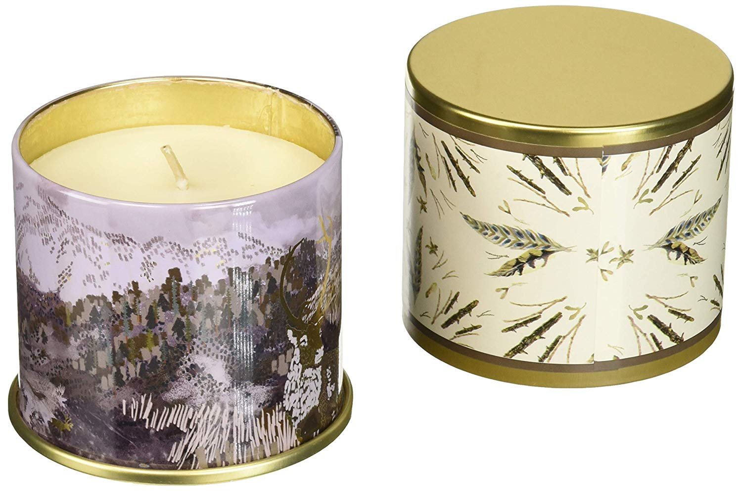 Illume, Candle Wood Large Tin