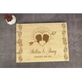 thumbnail image 4 of Darling Souvenir Personalized Engraved Laser Cut Wedding Guest Book Wooden Cover Sign-in Book Registry Guestbook Scrapbook-HR, 4 of 7