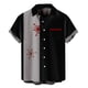 thumbnail image 1 of Playeras De Hombre Camiseta Informal De Verano De Manga Corta Con Cuello Redondo Y Estampado De Letras Y Caras Para Hombre, 1 of 4
