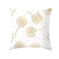 thumbnail image 1 of Jusqu'à 65 % de Rabais SMihono Housse de Coussin en Polyester Imprimé Plante Dorée Housse de Coussin de Sofa Déco Maison, 1 of 1