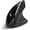 Black, variant on Perixx PERIMICE-813W Bluetooth Vertical Mouse - Wireless 3-in-1 Multi-Device Spec - Travelling Carry Bag - Ergonomic Right-Handed Design - White