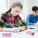 thumbnail image 5 of Calculadora científica rosa, delgada y portátil, pantalla de dos líneas, cálculo multifuncional, adecuada para estudiantes u oficinas, 5 of 5