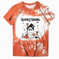 thumbnail image 5 of TOWED22 Halloween Shirt for Women Ghost Pumpkin T-Shirt Funny Tie Dye Graphic Tees Tops Blouse Gift(Orange,XXL), 5 of 5