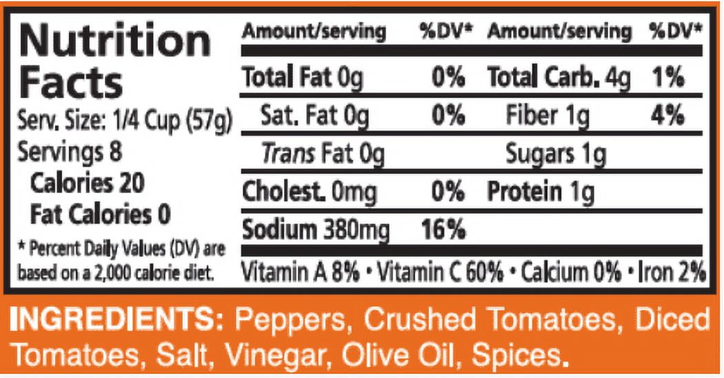 DeLallo Medium Peppers and Sauce, 16 oz