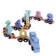 thumbnail image 3 of Juguete Educativo Modelo de Tren con Vagones Digitales Desmontables Juegod e Aprendizaje de Números para Azul SM SunniMix Juguete de tren digital de madera, 3 of 8