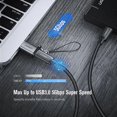 thumbnail image 3 of Adaptador USB tipo C shaofei USB 3.0 macho a USB 3.1 tipo C hembra para PC Laptop Samsung Huawei Adaptador USB para auriculares, 3 of 5
