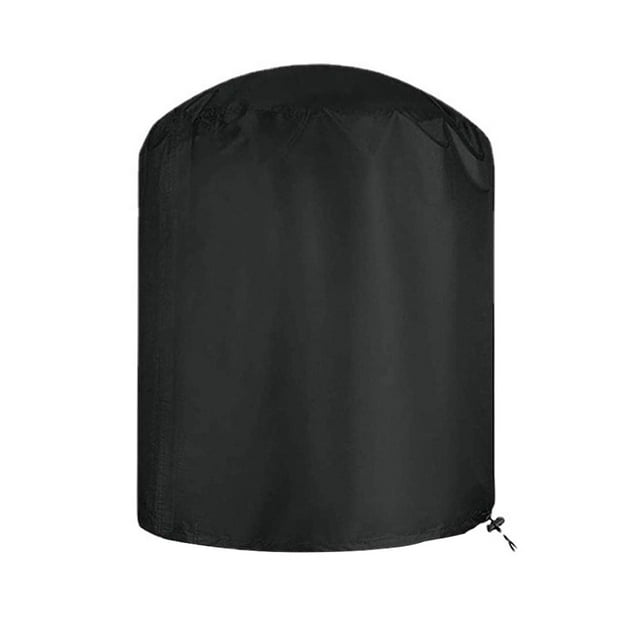 pitrice Housse de Table Ronde Barbecues Housse de Gril Imperméable Ensembles d'Extérieur Housse de Protection, Housse de Bassin à Feu, Gril Barbecue 62x105cm