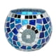 thumbnail image 2 of Portavelas De Té, Material De Vidrio Mosaico Lentejuelas Candelita Portavelas Estilo Europeo Tema Del Océano Azul Para La Decoración ANGGREK Otros, 2 of 8