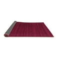 thumbnail image 2 of Ahgly Company Indoor Square Abstract Purple Contemporary Area Rugs, 3' Square, 2 of 4
