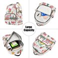 thumbnail image 5 of FORMRS Mini Backpack Purse for Women Travel Daypack Casual Shoulder Bag, Christmas Penguin, 5 of 7