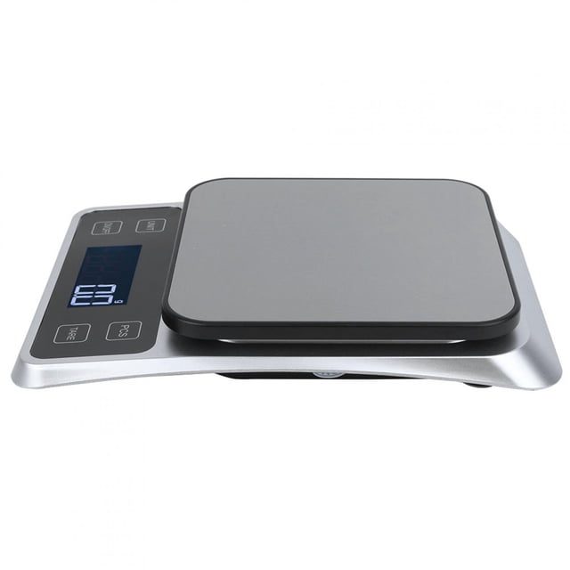 Peahefy Electronic Kitchen Scale,Kitchen Scale,5kg/0.1g Multifunction Stainless Steel Digital Kitchen Scale Electronic Food Weight Scale for Cooking Baking