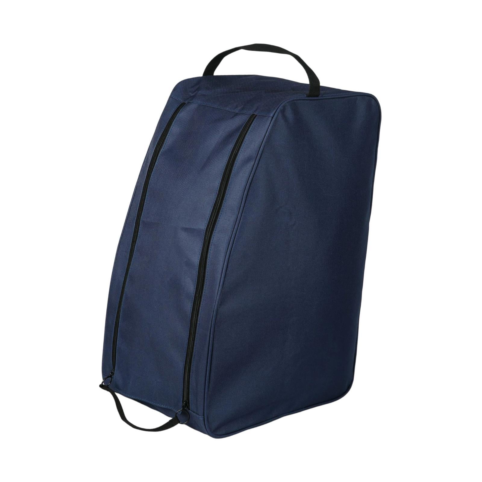 harayaa Boot Bag Multipurpose Cycling Hiking Travel Oxford Cloth Travel Boot Carrier Navy blue
