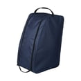 thumbnail image 4 of Bolsa para botas, resistente al polvo, con cierre de cremallera, organizador, bolsa de zapatos de tubo largo con asa superior Azul marino, 4 of 8