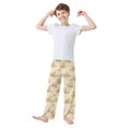 thumbnail image 2 of Camping Bear Pajama Pants Soft and Lightweight Elastic Waistband Pajama Pants, 2 of 8