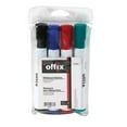 thumbnail image 1 of Offix Offix 343970BY231601A Ensemble de Marqueurs Effaçables à Sec pour Tableau Blanc (Lot de 4), 1 of 1