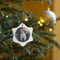 thumbnail image 7 of 3dRose, Beagle, 3 inch Snowflake Porcelain Ornament, 7 of 7