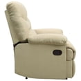thumbnail image 4 of Pemberly Row Upholstered Motion Recliner in Beige Microfiber, 4 of 5
