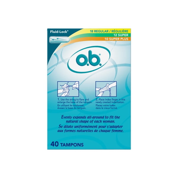 FIVEANDTWOESTORE BUNDLES o.b. Tampons Super Plus Absorbency 40 Count, Ultra  India