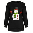 thumbnail image 5 of Savings Clearance 2025! asdoklhq Clearance Plus Size Christmas Clothing,Christmas Sweatshirt for Women Oversized Graphic Casual Crewneck Long Sleeve Pullover Sweatshirt Tops Shirt Blouse, 5 of 5