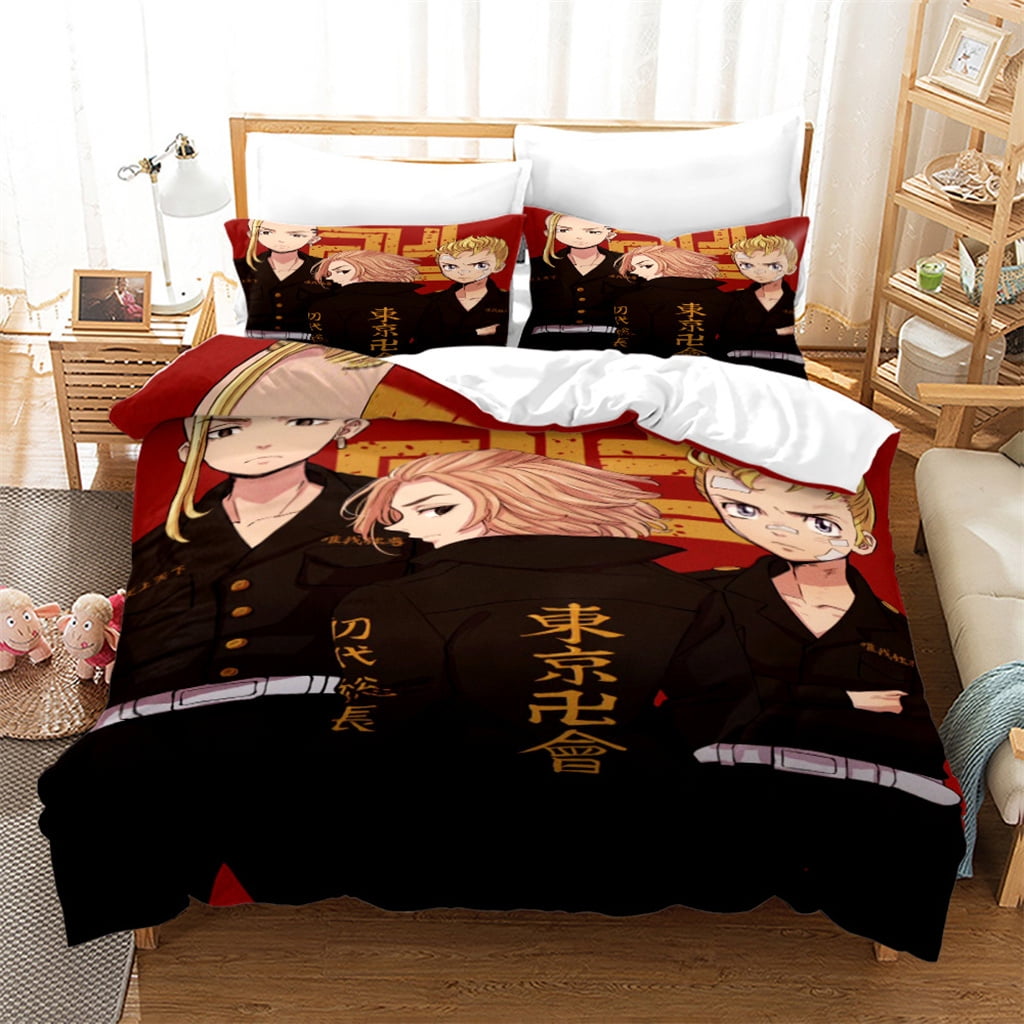Naruto Bedding Sets Anime Comforter Cover 3D Printed India  Ubuy