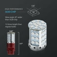 thumbnail image 3 of 7443/7440 50W Red High Power Brake Tail Stop Parking Light Bulbs Lamps, 3 of 6