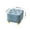 Blue, variant on YOTQUSKI Small Ottoman Stool, Small Stool Chair, Low Stool, Small Stools to Sit on, Comfortable Seating for Living Room, Home, Kitchen, Garden