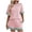 #01Pink, variant on Two Piece Sets for Women Summer Lounge Short Sets Short Sleeve Crew Neck Sweatsuit with Pocket Green 2XL