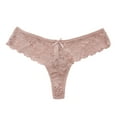 thumbnail image 1 of Culottes pour Femmes Femmes String en Dentelle Triangle Ajouré Respirant Entrejambe en Coton Culottes, 1 of 9