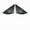 B style Carbon Fiber, variant on Applies to Rear Quarter Window Louvers Panel Side Vent Cover Sticker Trim For Ford Focus 12-18 ST RS Hatchback Carbon Fiber ABS