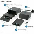 thumbnail image 2 of ALLTIMES Hard Drive External Box Enclosure for PS4 Compatible with 3.5" and 2.5" Hard Drives, 2 of 8