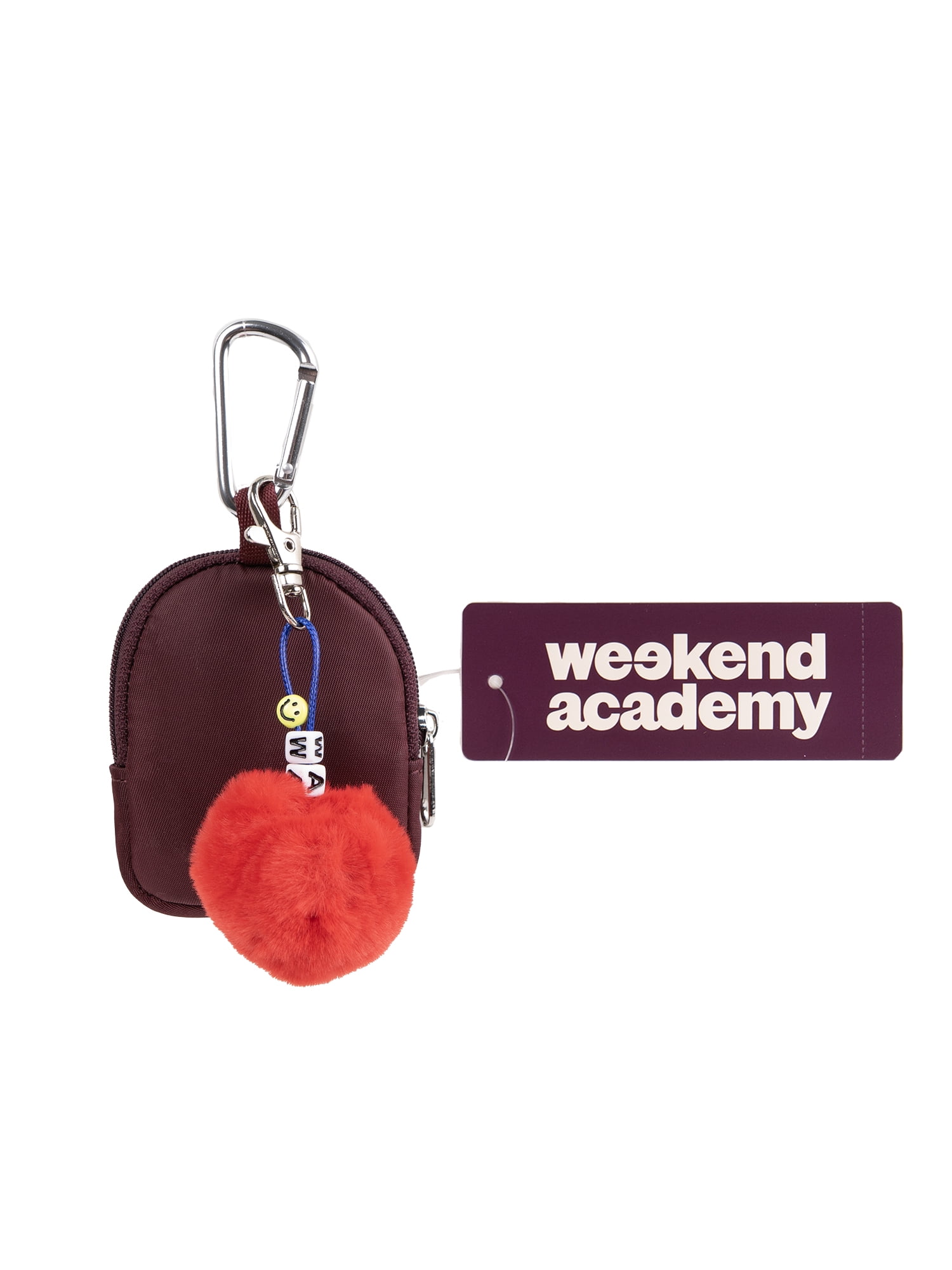 Weekend Academy Girls Backpack Pouch Charm Keychain