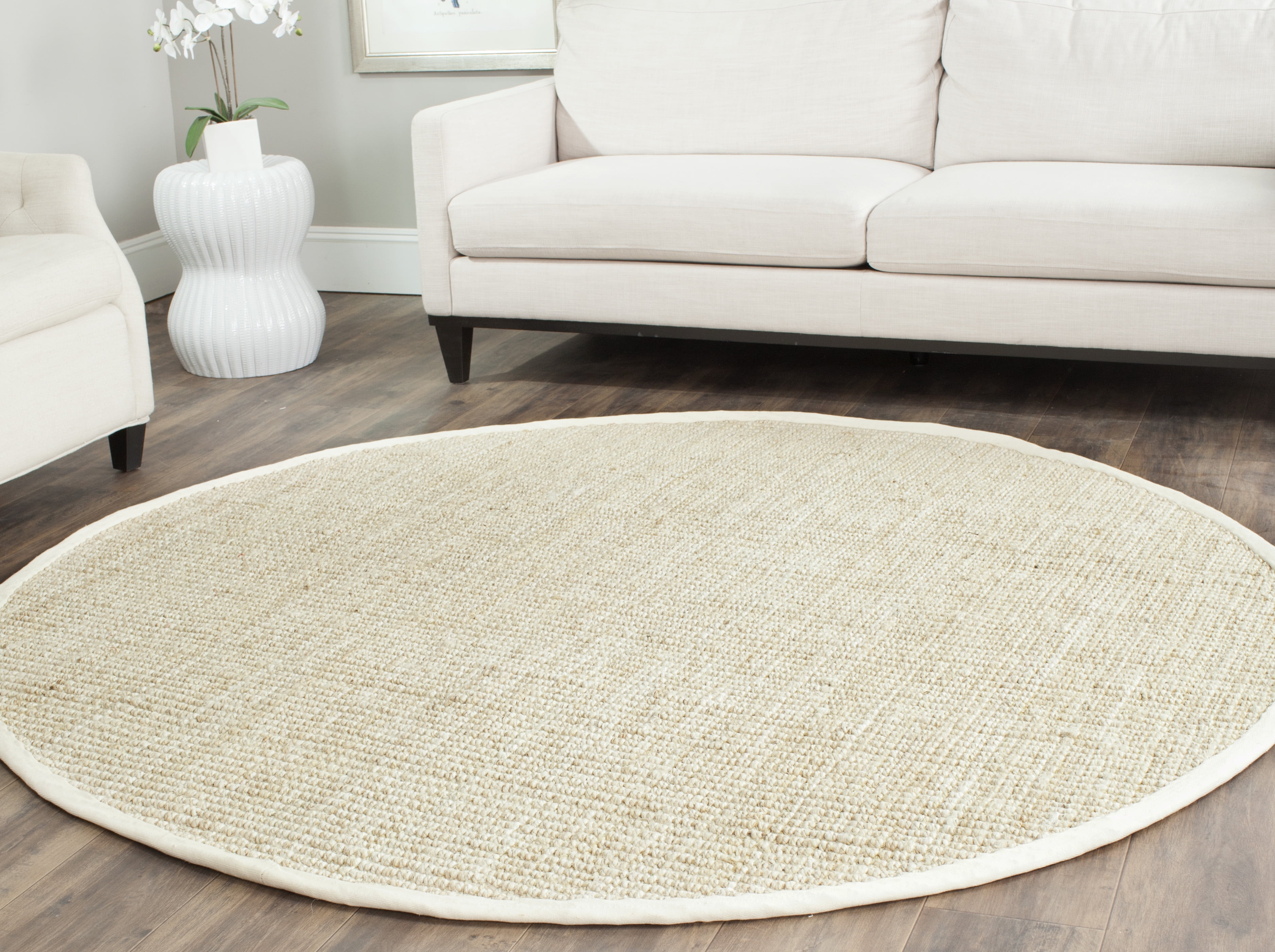Iguazu Natural Woven Jute Grey Braided Rug Runner 2 Sizes **FREE DELIVERY** 