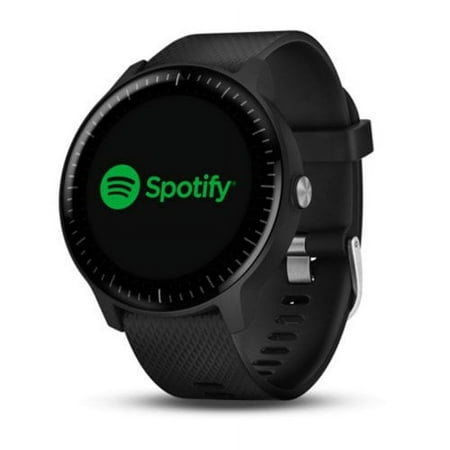 Restored Garmin vivoactive 3 Music GPS Smartwatch Black with Stainless Hardware (Refurbished)