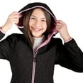 thumbnail image 6 of Free Country Girls' Super Softshell® Jacket Black M, 6 of 7
